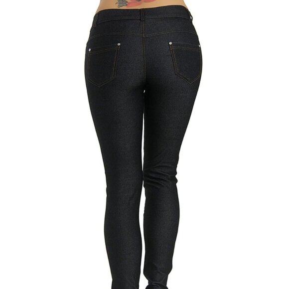 Black Jeggings - Picture 3 of 4
